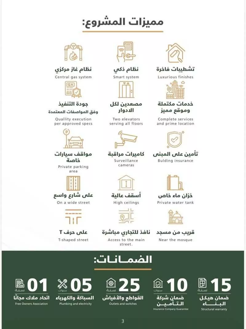 شقة 5 غرف في الصفا 3