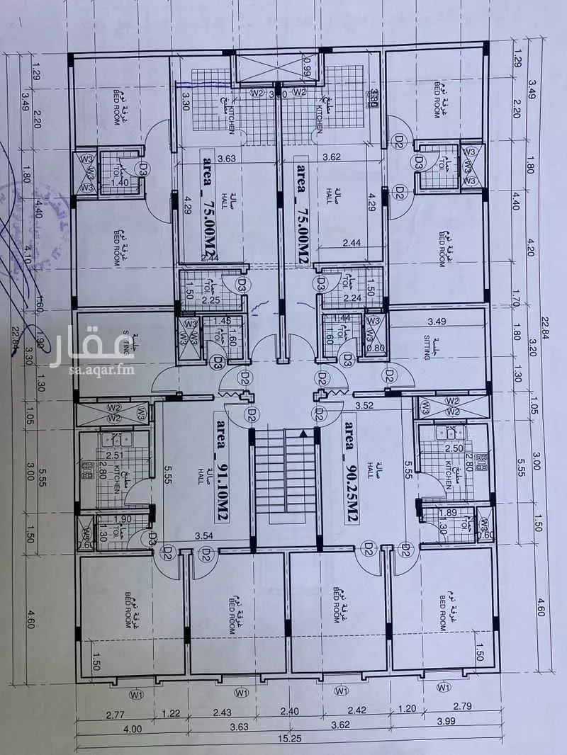 325 sqm building in Al Khaleej 2