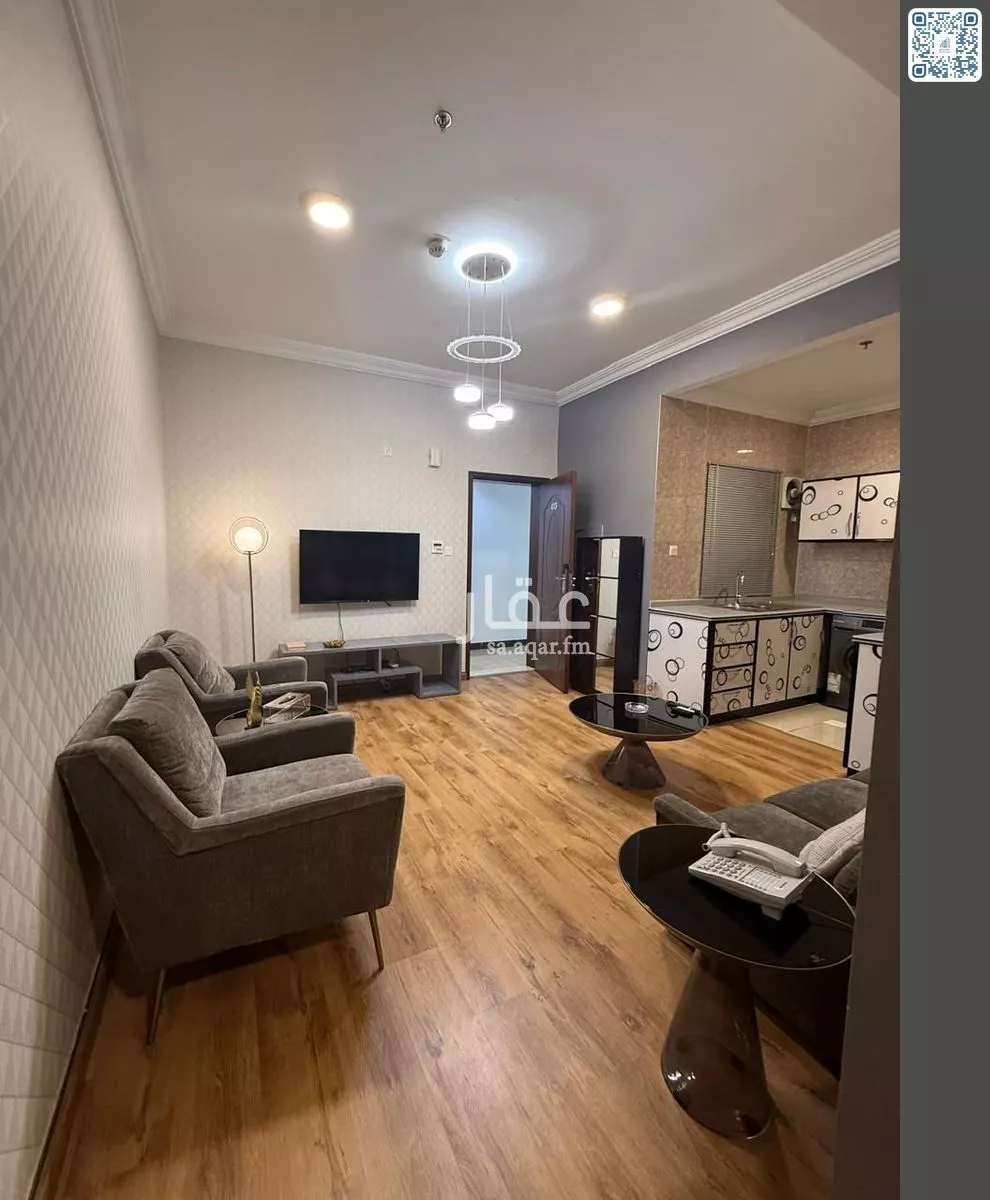 شقة 1 غرف في الروضة 1