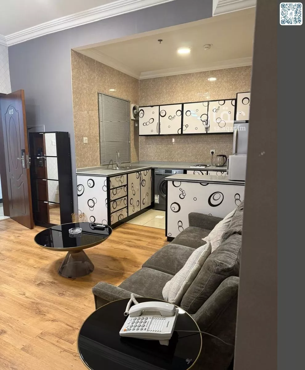 شقة 1 غرف في الروضة 2