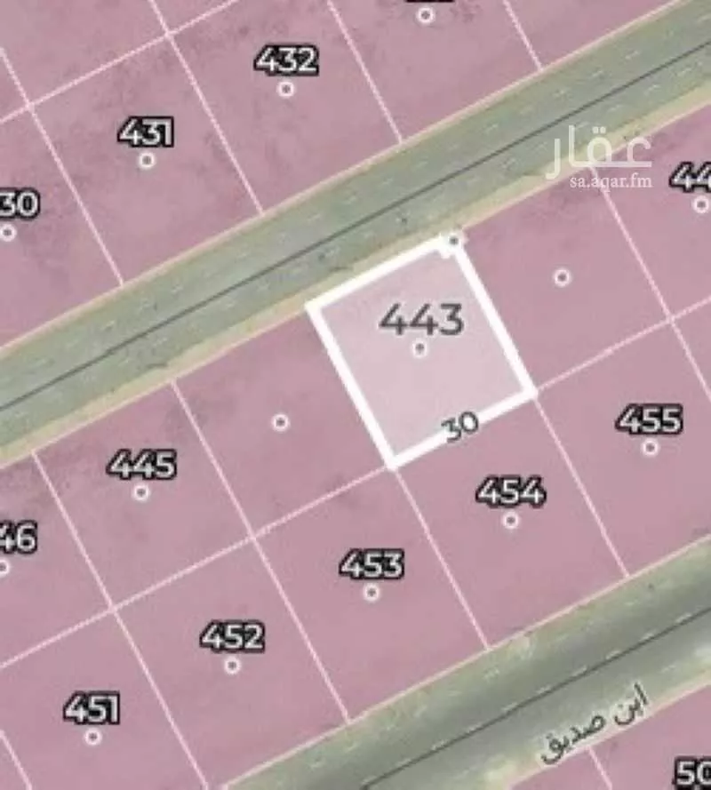 1009 sqm land in Taibah 2