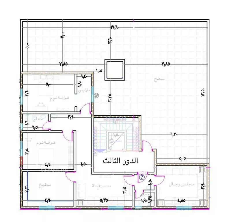 3 bedroom apartment in Al Manar, Riyadh 6
