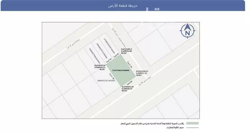 أرض 600 م² في المهدية 2