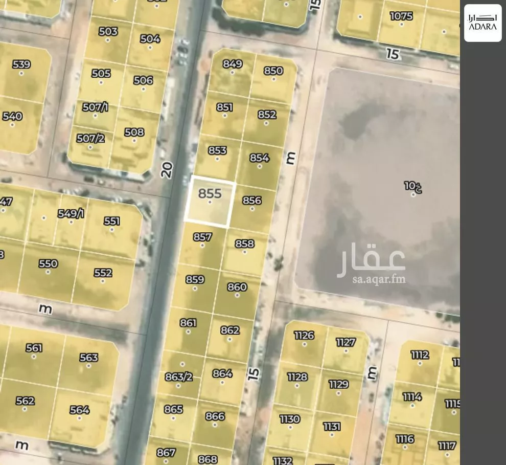 أرض 410 م² في الصواري