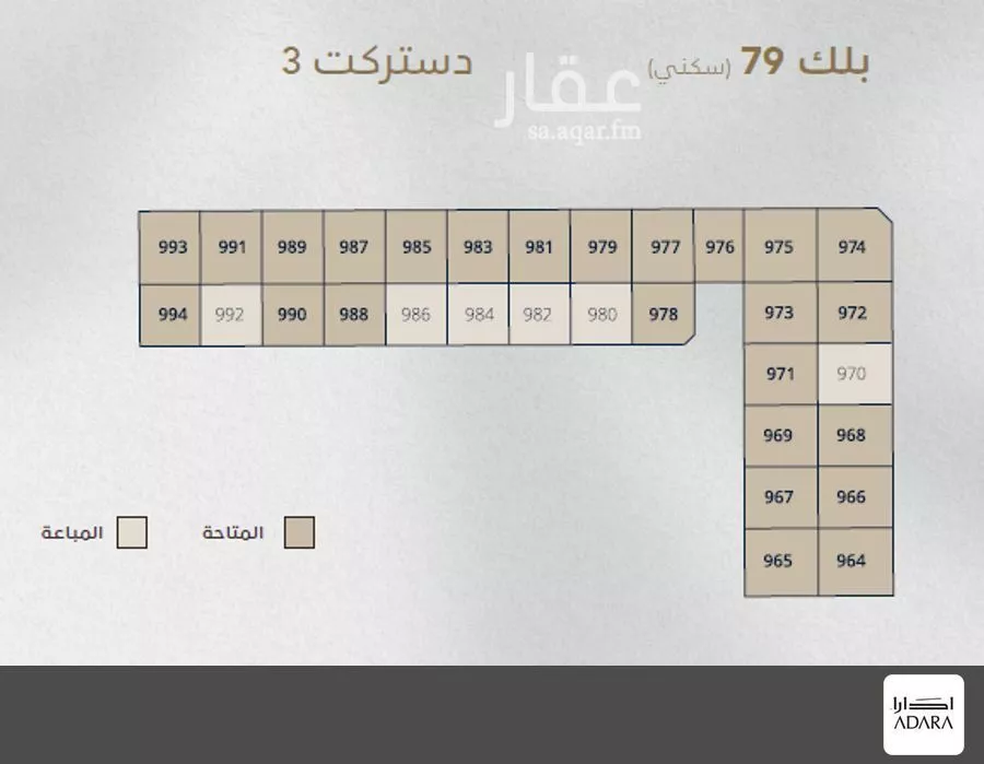 أرض 750 م² في الخبر