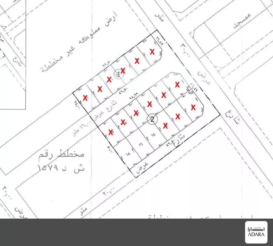 أرض 390 م² في الصدفة