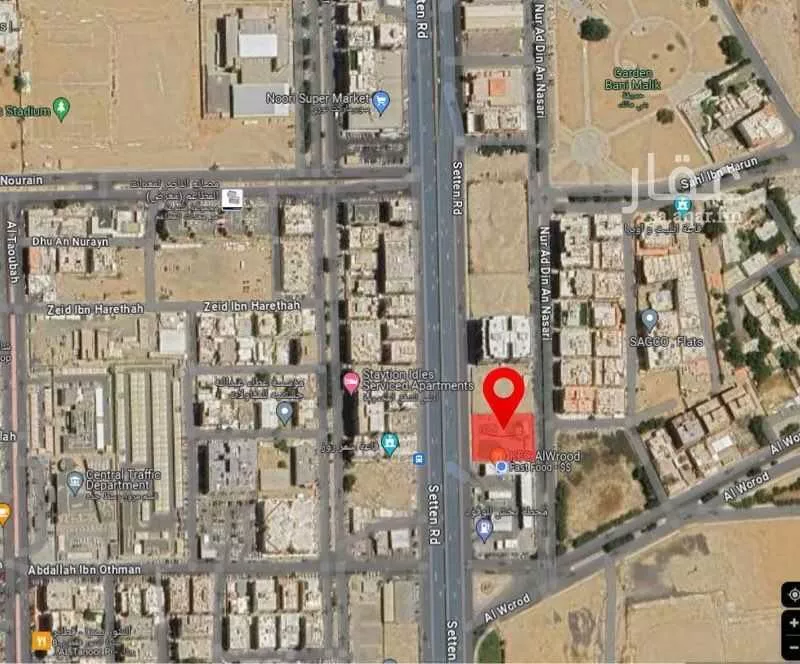 أرض 2079 م² في الورود 2