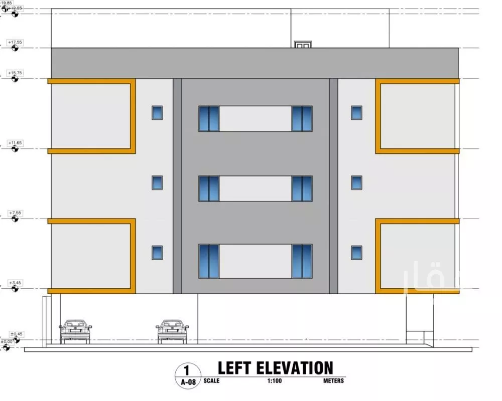 عمارة 348 م² في مدينة العمال 2