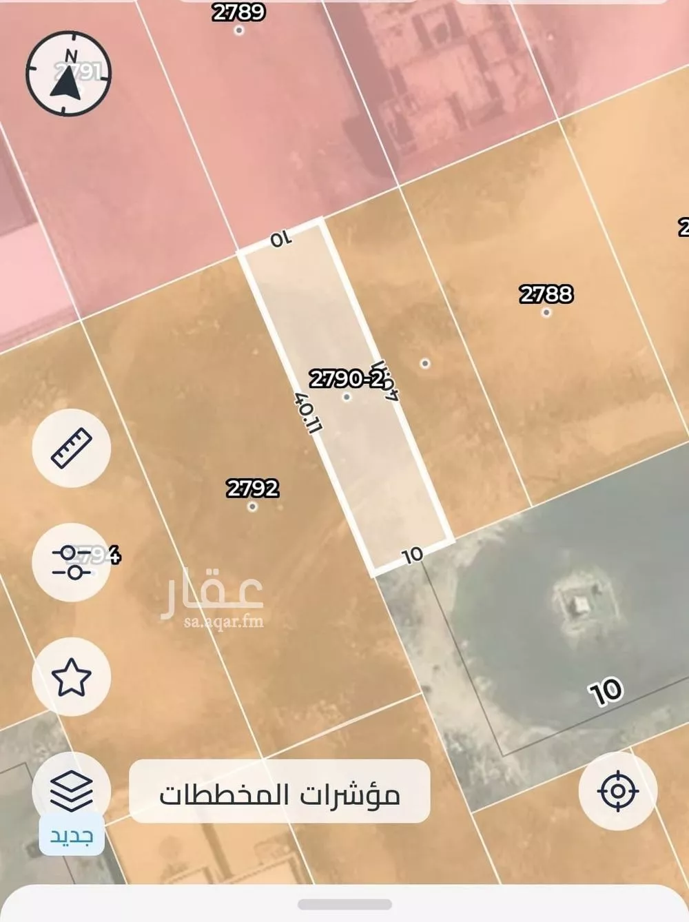 أرض 400 م² في نبلاء