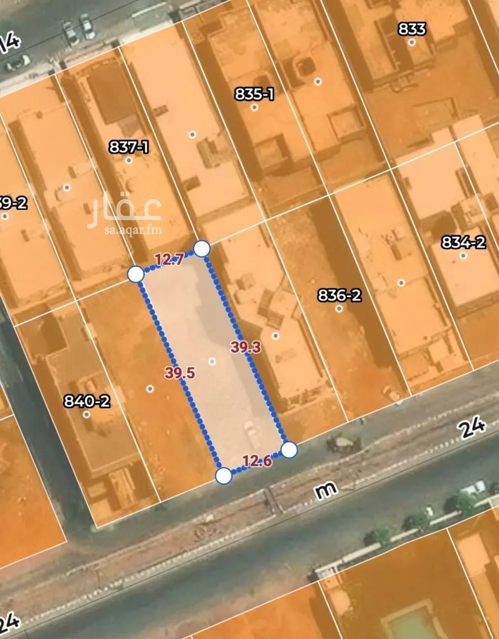 477 sqm land in Al Ranuna