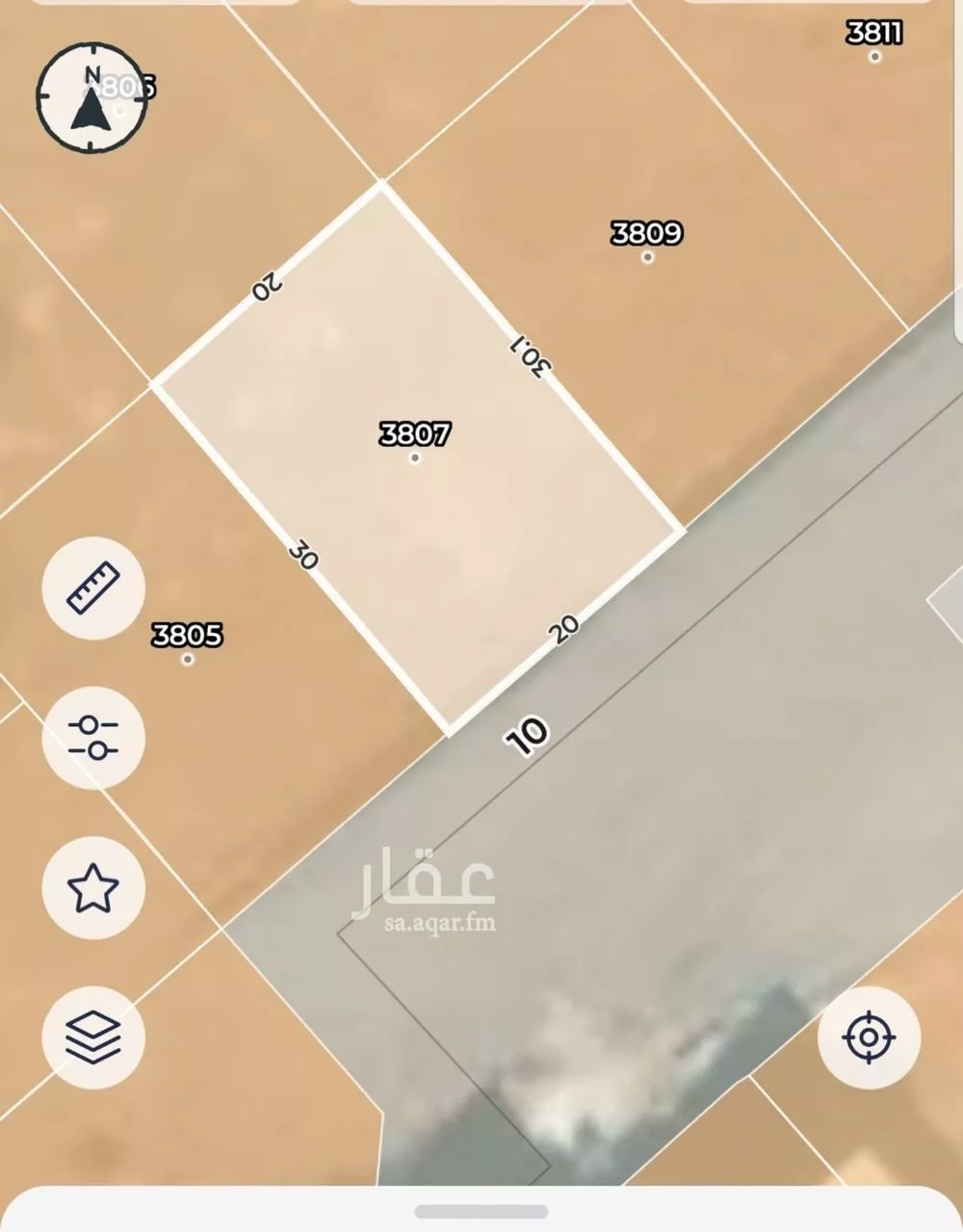 أرض 600 م² في ورقان