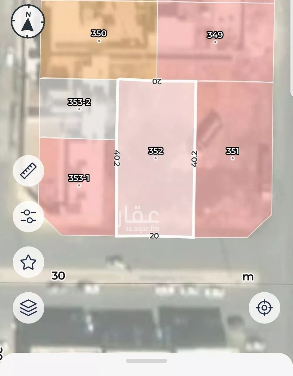 أرض 800 م² في الملك فهد 1