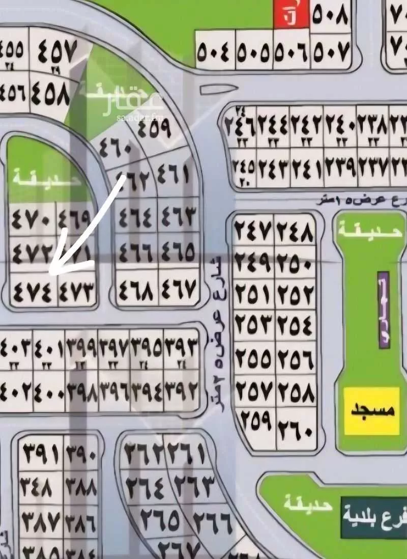 400 sqm land in Al Amwaj