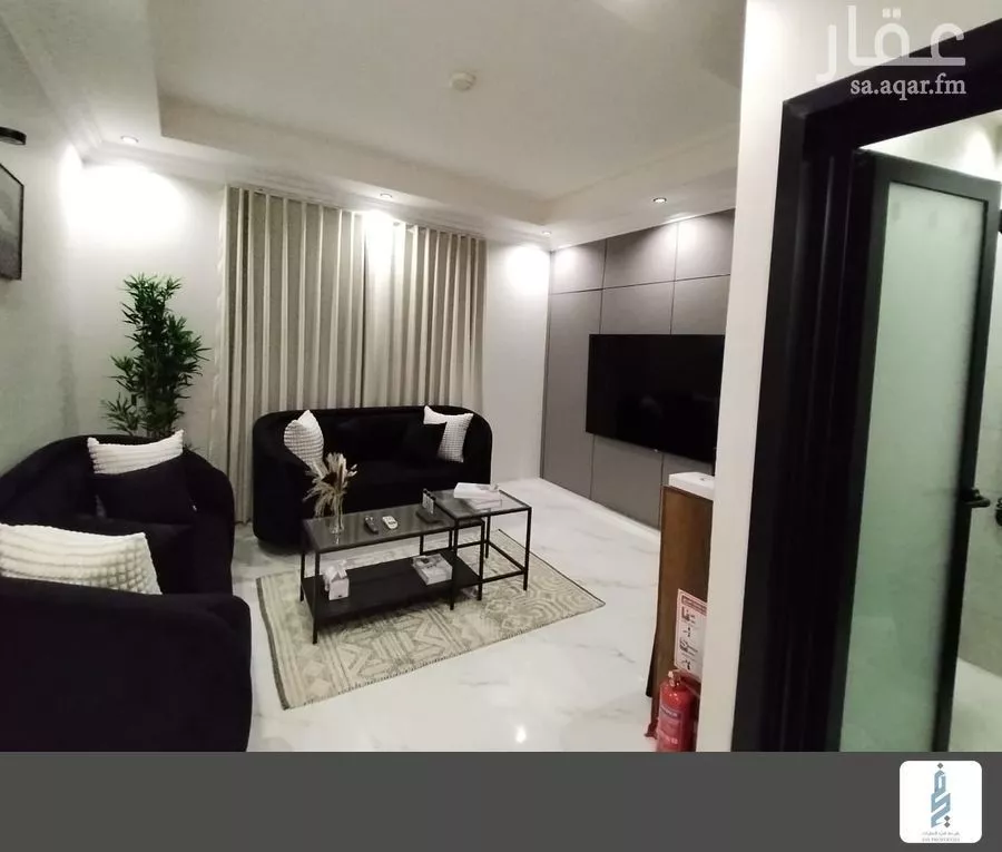 شقة 1 غرف في العقيق 4