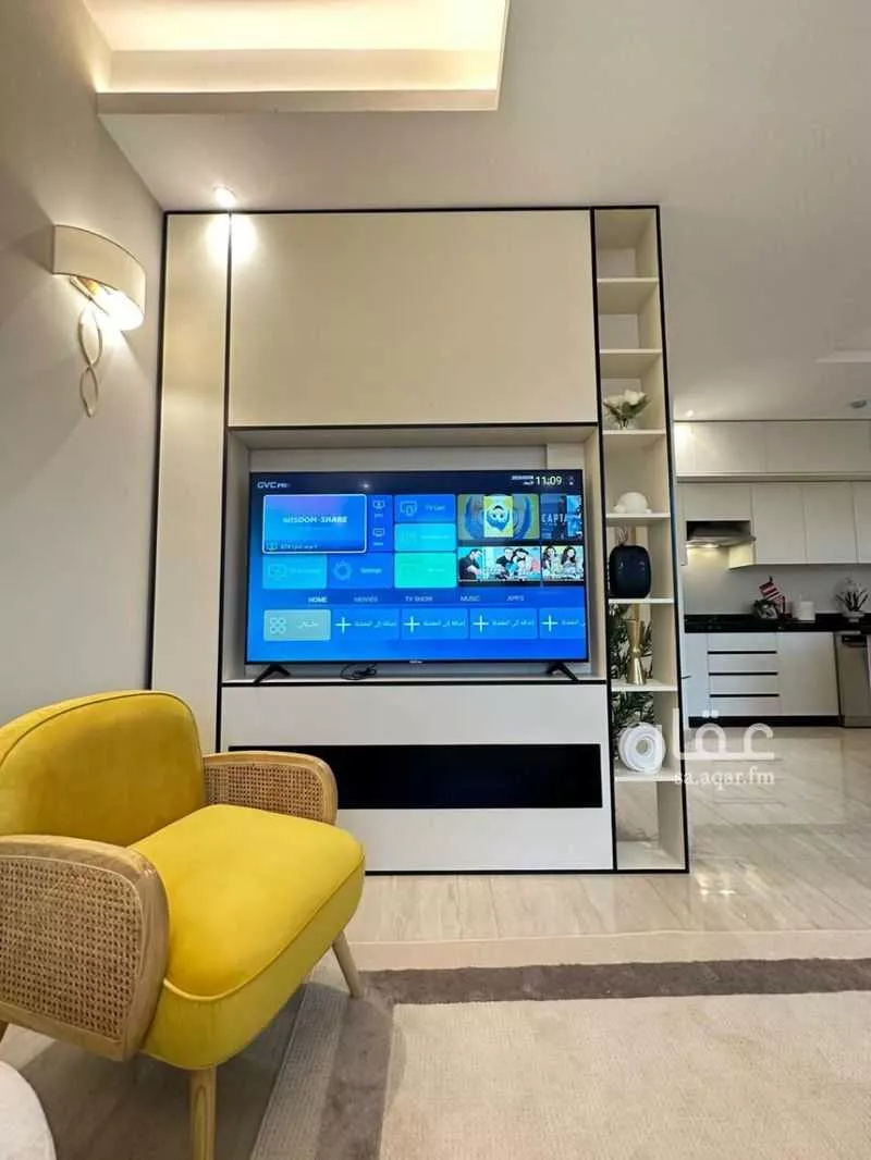 شقة 3 غرف في الملقا 4