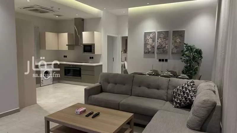 شقة 2 غرف في الملقا 4