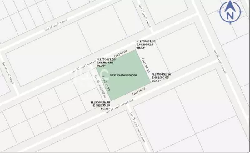 أرض 3000 م² في الرمال 2