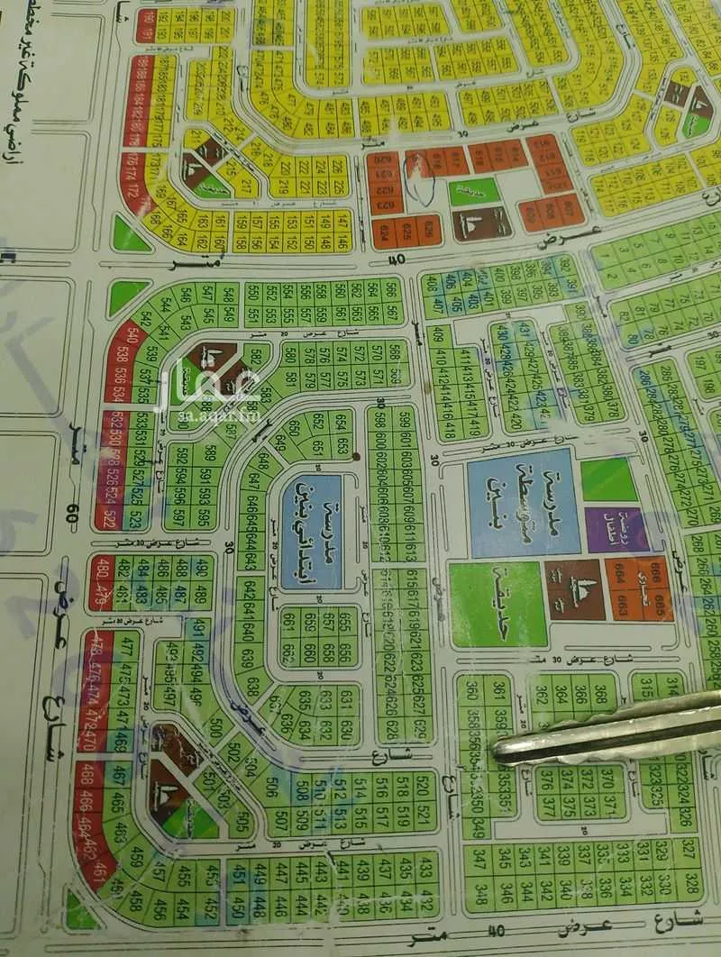 أرض 875 م² في اللؤلؤ 4