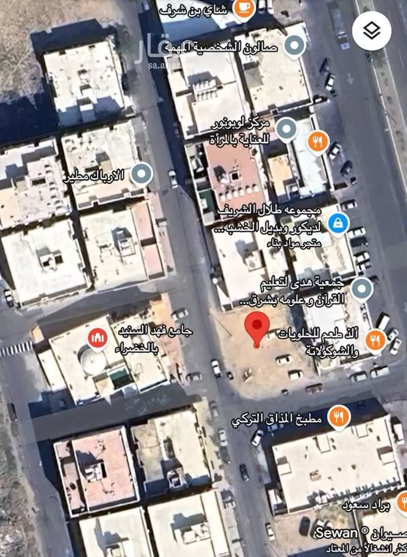 أرض 529 م² في الخضراء 2