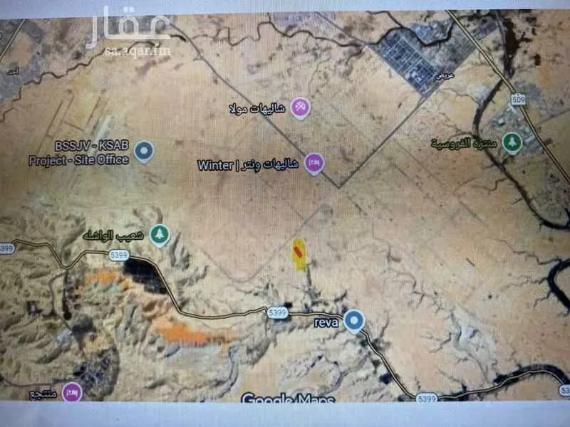 أرض 450 م² في عريض 3