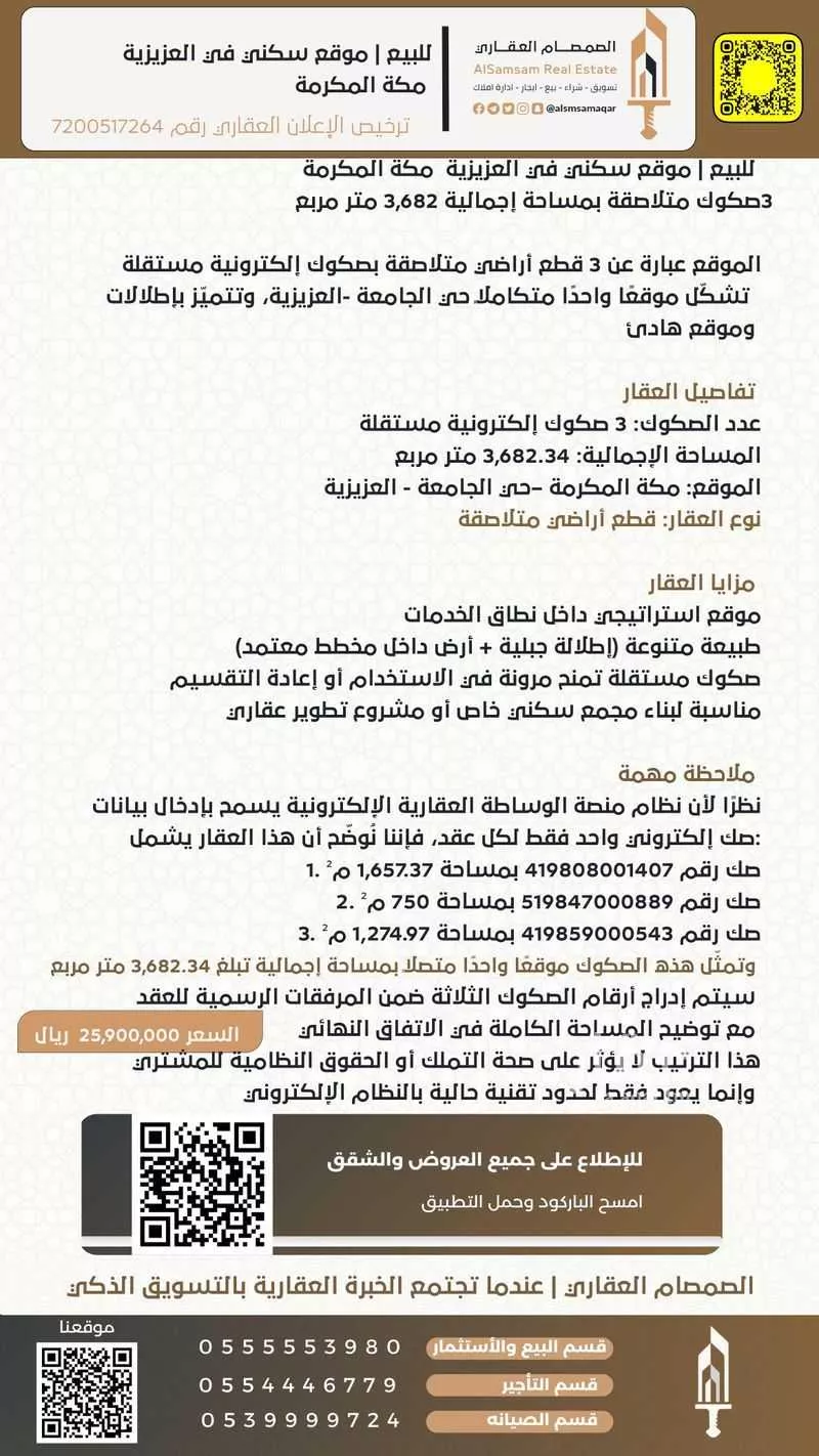 عمارة 1657 م² في الجامعة 3