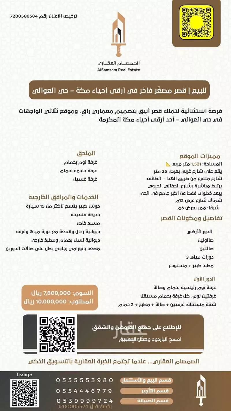 شقة 12 غرف في العوالي 2