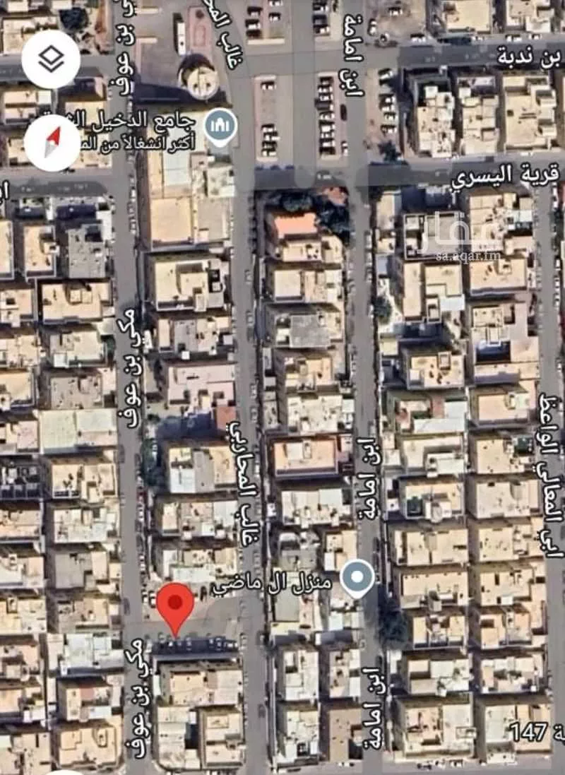 أرض 465 م² في العزيزية 2