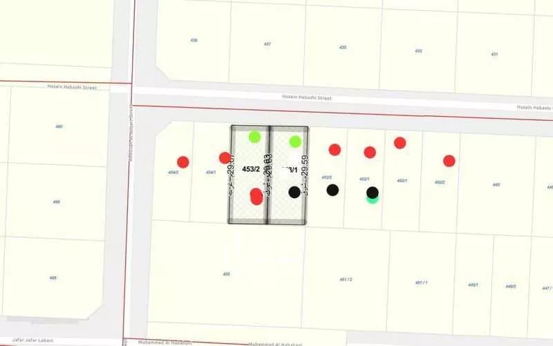 أرض 337 م² في الزهراء 2