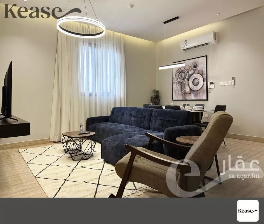 شقة 3 غرف في الملقا 5