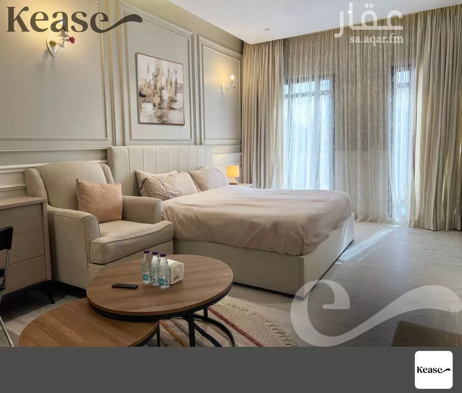 شقة 1 غرف في الورود 1