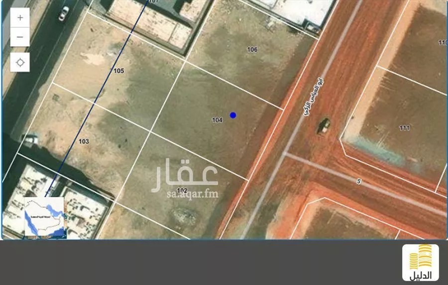 أرض 875 م² في الرجاء 2