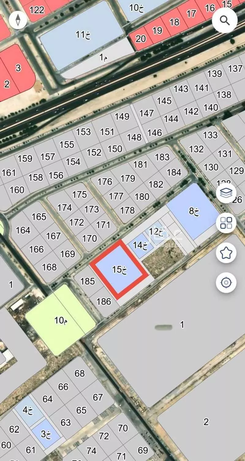 أرض 11800 م² في الانوار 1