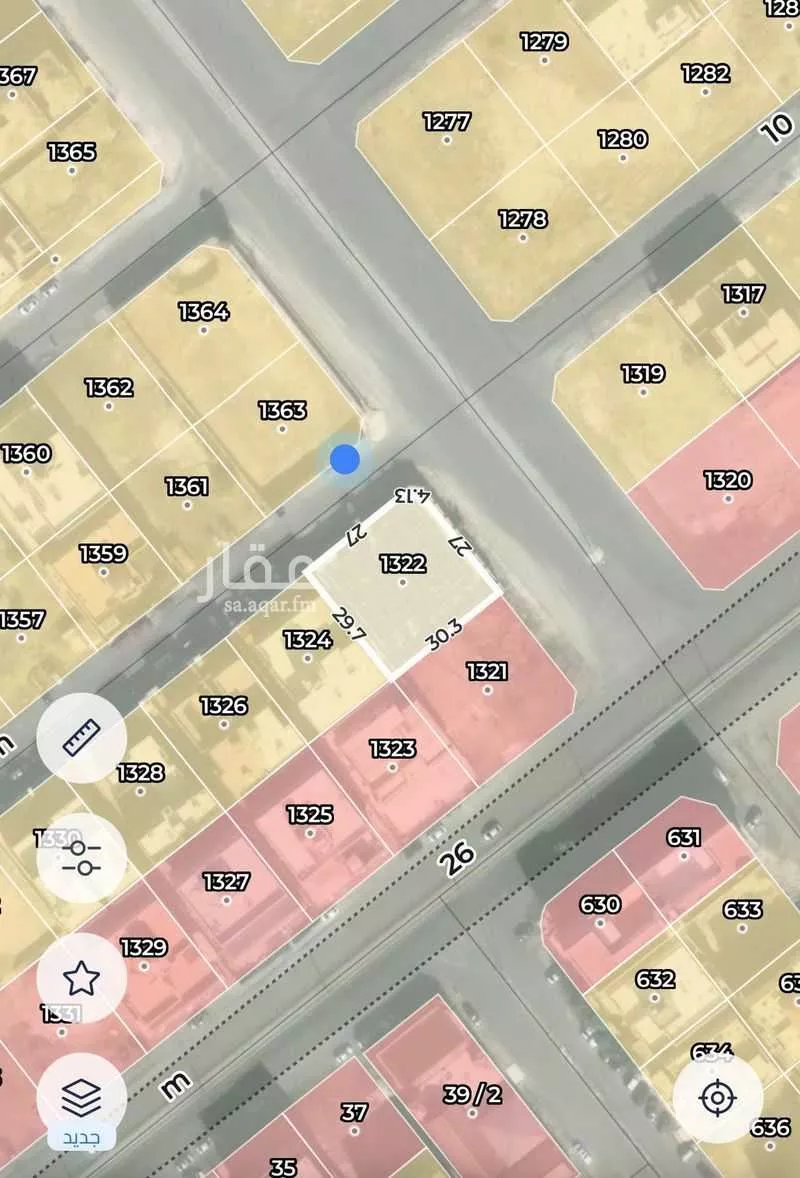 أرض 880 م² في الياقوت 4