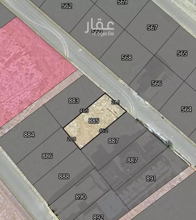 أرض 917 م² في الزمرد 3