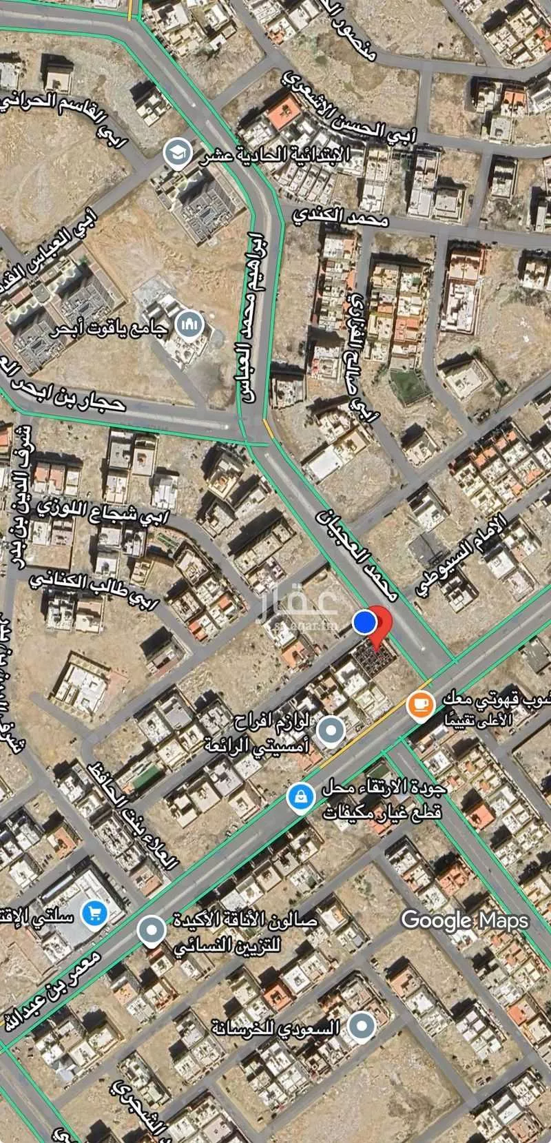 أرض 880 م² في الياقوت 5