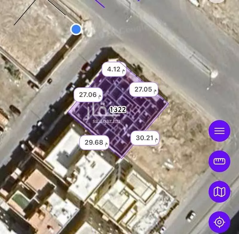 أرض 880 م² في الياقوت 3