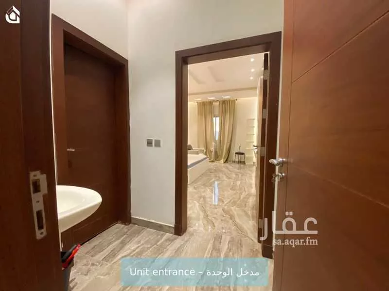 شقة 1 غرف في الملقا 3