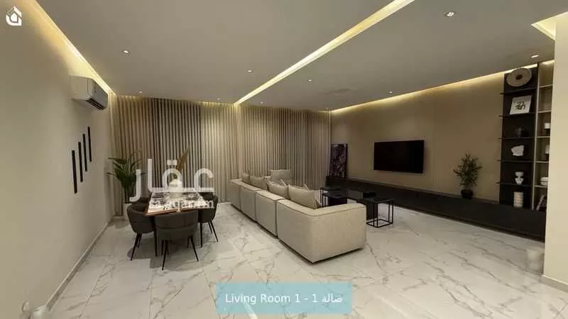 شقة 3 غرف في عرقة 3