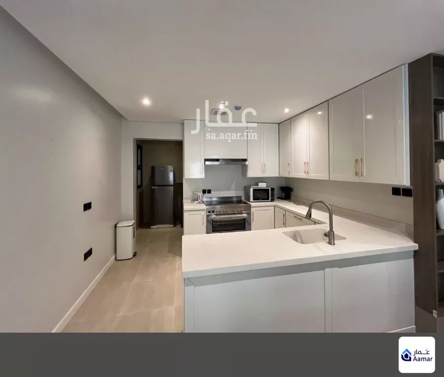 شقة 1 غرف في العقيق 5