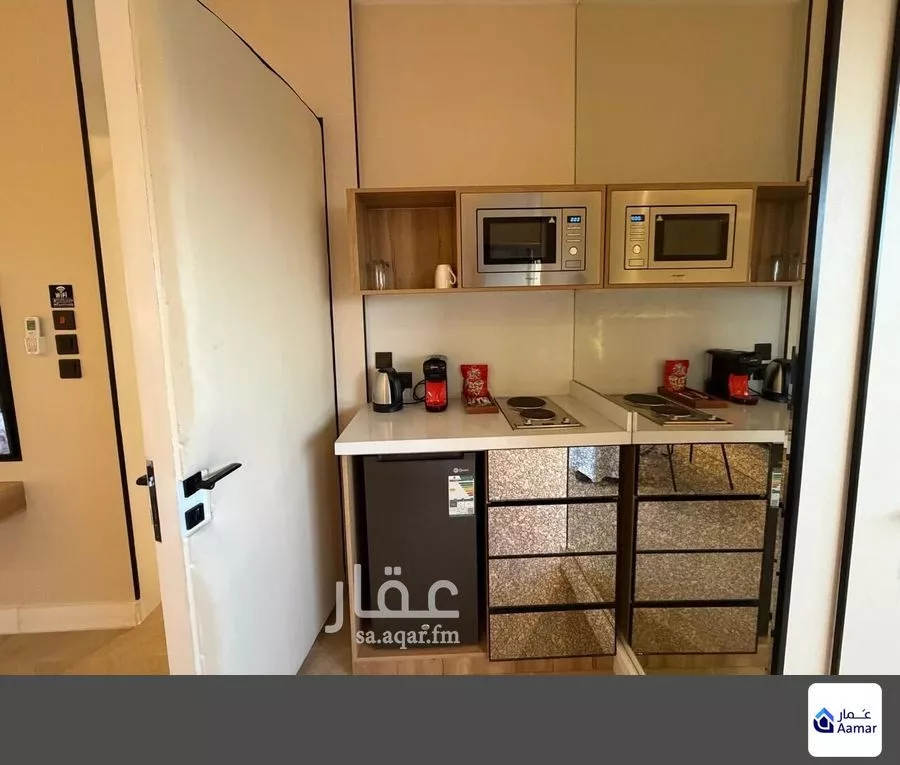 شقة 1 غرف في النرجس 3