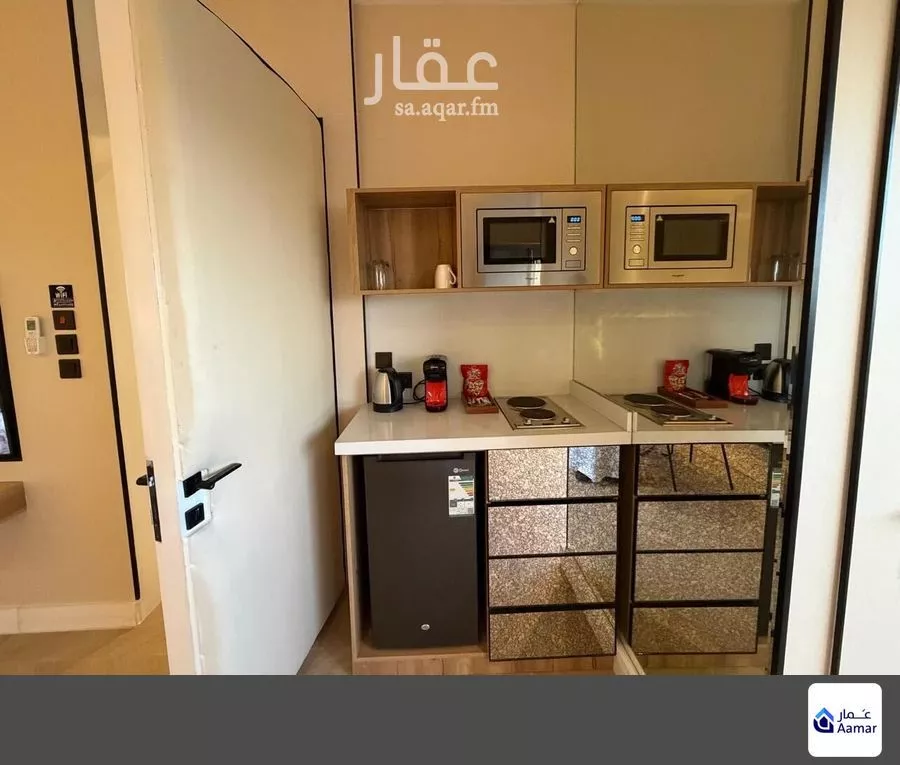 شقة 1 غرف في النرجس 3