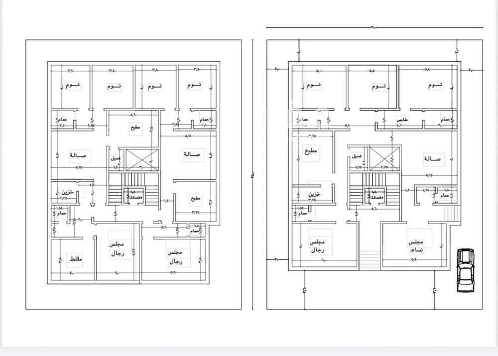 دور 5 غرف في الملك فهد 3