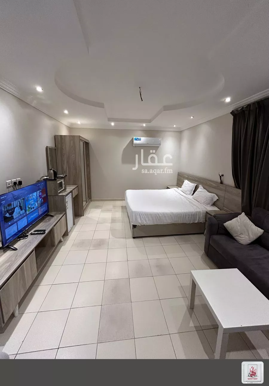 شقة 1 غرف في الروضة 3