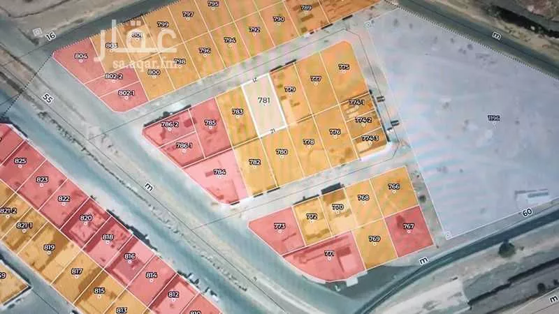 أرض 840 م² في السكة الحديدية