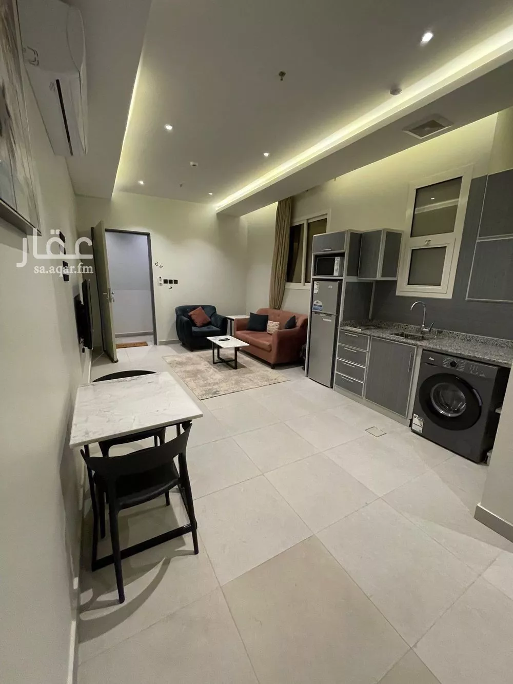 شقة 1 غرف في النرجس 3