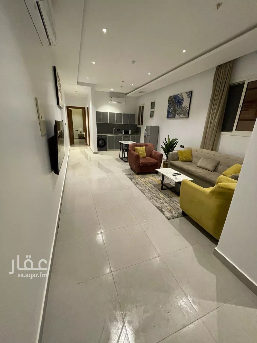 شقة 1 غرف في النرجس 2