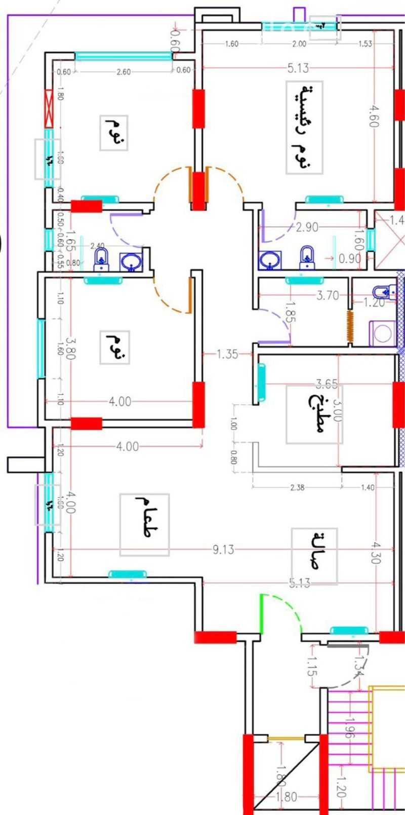4 bedroom apartment in Al Baghdadiyah Al Gharbiyah, Jeddah 20
