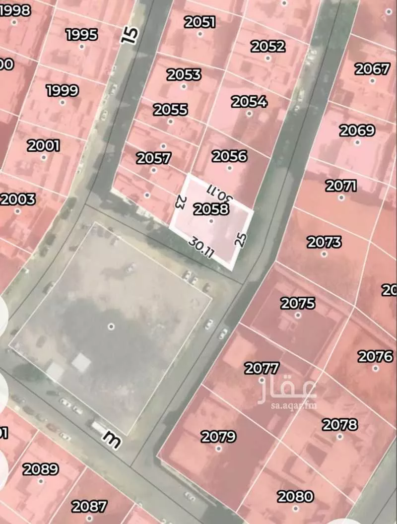 720 sqm land in Al Khadra 2