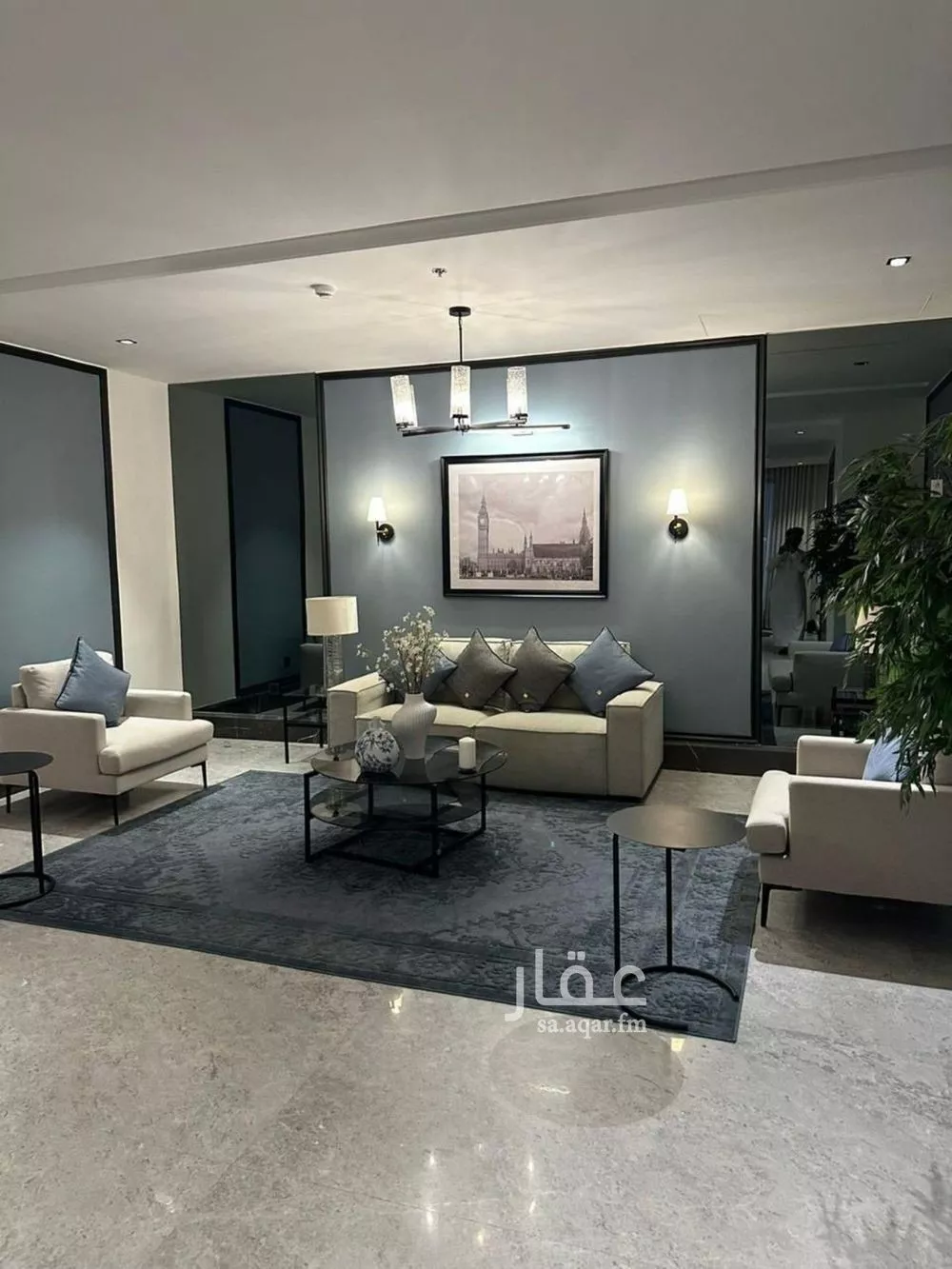 شقة 3 غرف في النرجس 4