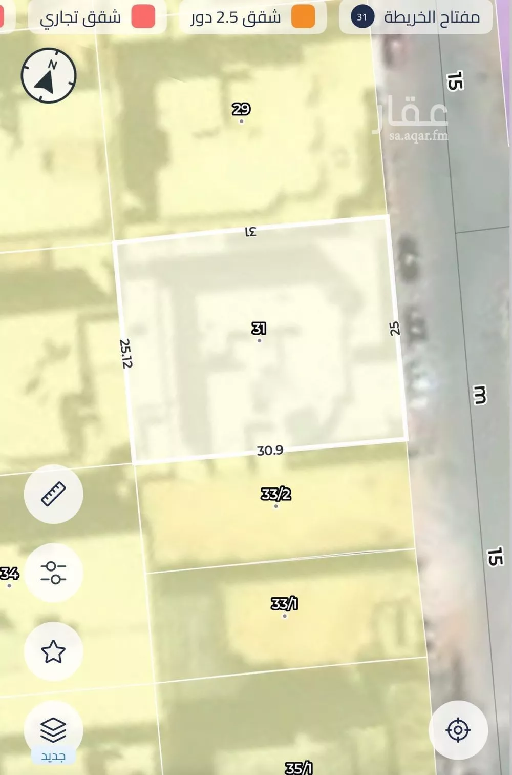 775 sqm land in Al Wadi 2